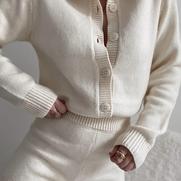 Zara knit blend playsuit in birch - Picture 6 of 7